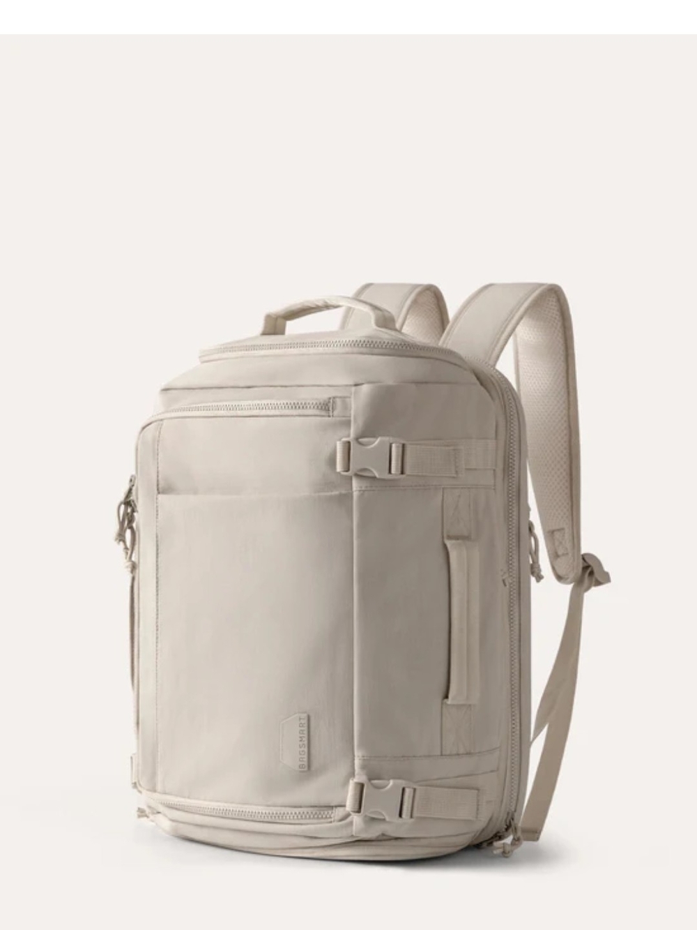 Bag Smart Men's And Women Convertible Travel Backpack in Light Beige - Picture 2 of 13